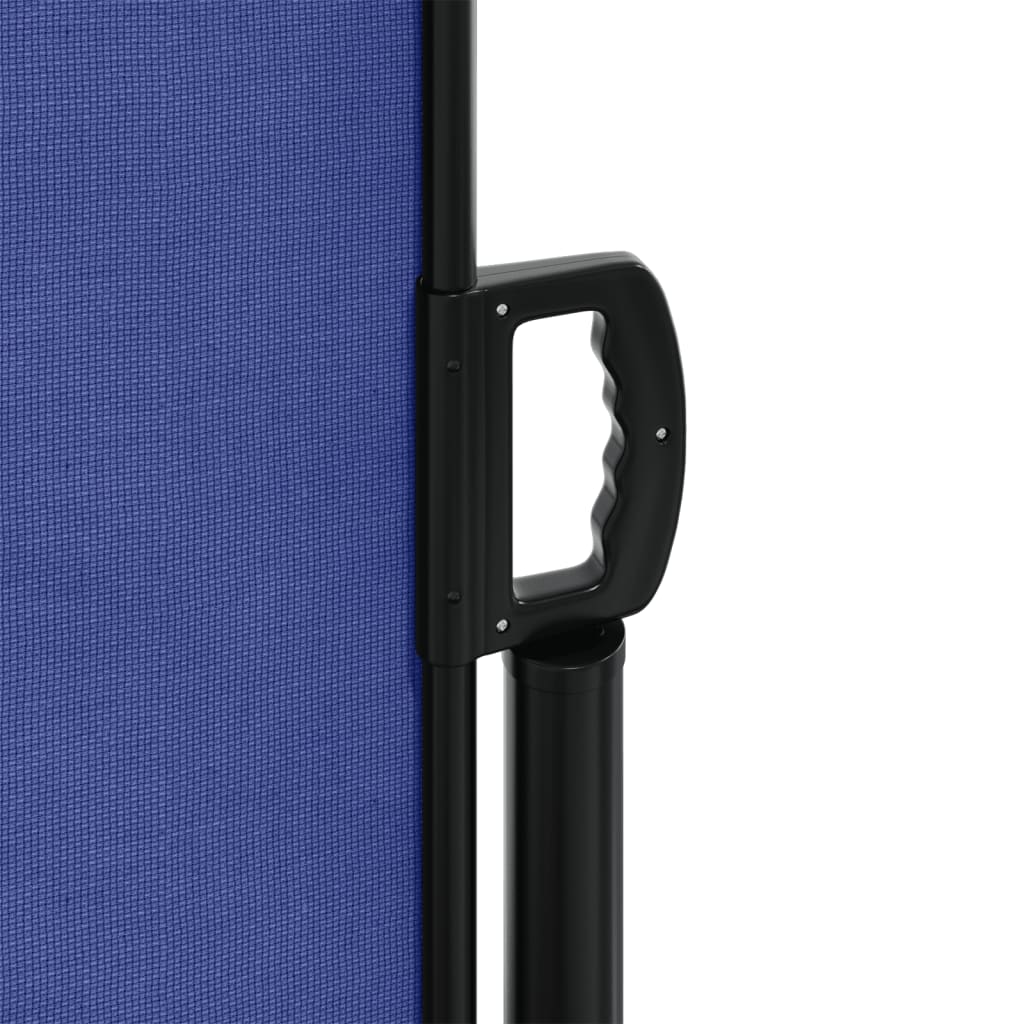 vidaXL Seitenmarkise Ausziehbar Blau 140x1200 cm