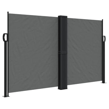 vidaXL Seitenmarkise Ausziehbar Anthrazit 140x1200 cm