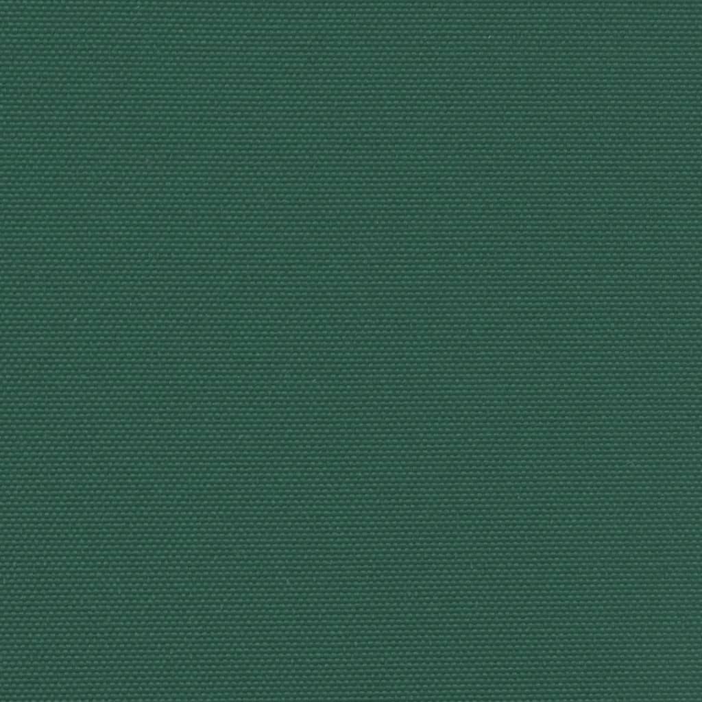 vidaXL Seitenmarkise Ausziehbar Dunkelgrün 140x1200 cm