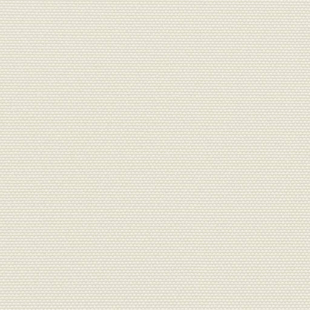vidaXL Seitenmarkise Ausziehbar Creme 160x1200 cm