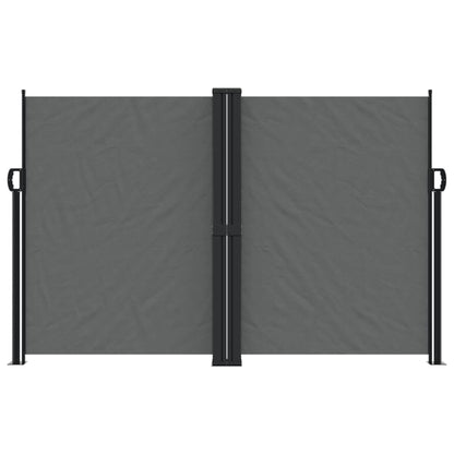 vidaXL Seitenmarkise Ausziehbar Anthrazit 160x1200 cm
