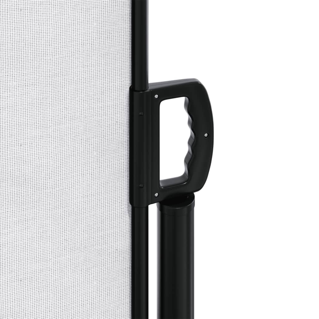 vidaXL Seitenmarkise Ausziehbar Weiß 160x1200 cm