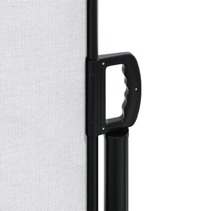 vidaXL Seitenmarkise Ausziehbar Weiß 160x1200 cm