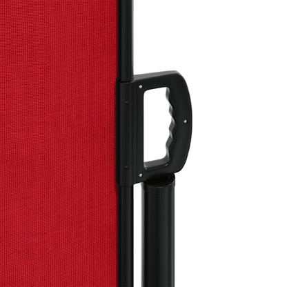 vidaXL Seitenmarkise Ausziehbar Rot 180x1200 cm