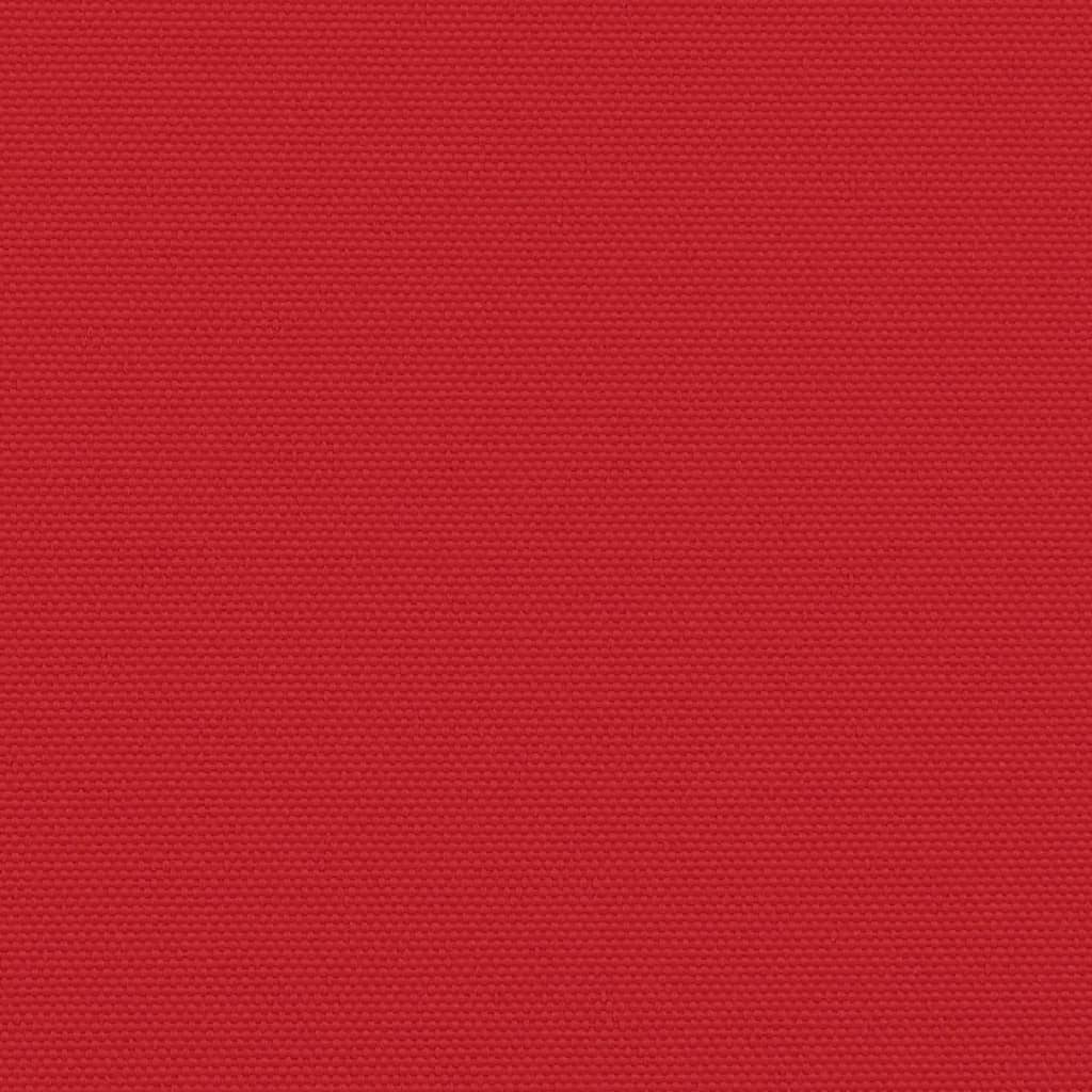 vidaXL Seitenmarkise Ausziehbar Rot 180x1200 cm