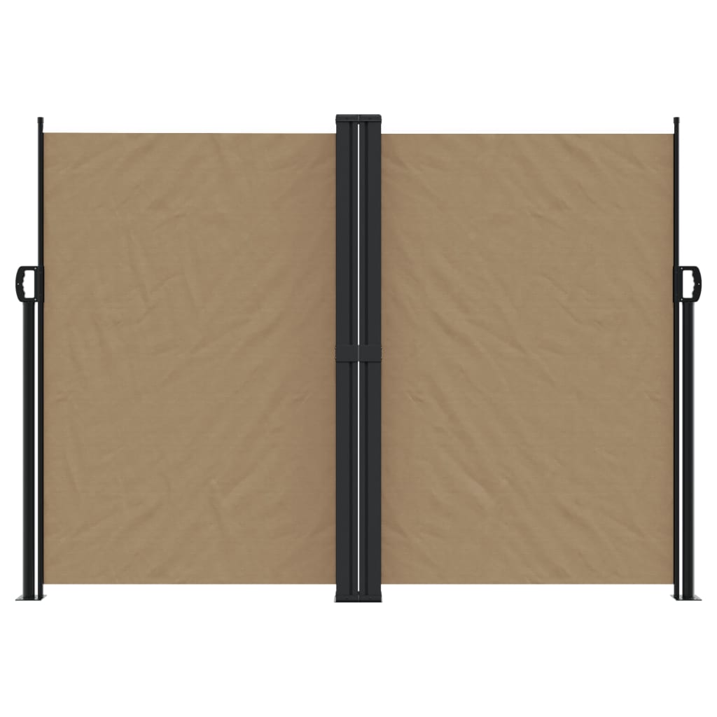 vidaXL Store latéral rétractable taupe 180x1200 cm