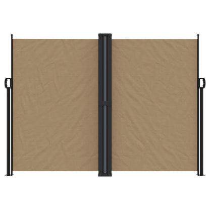 vidaXL Store latéral rétractable taupe 180x1200 cm