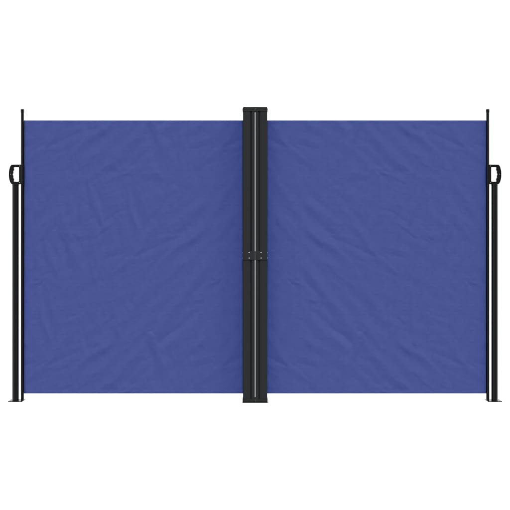 Store latéral rétractable vidaXL bleu 200x1200 cm
