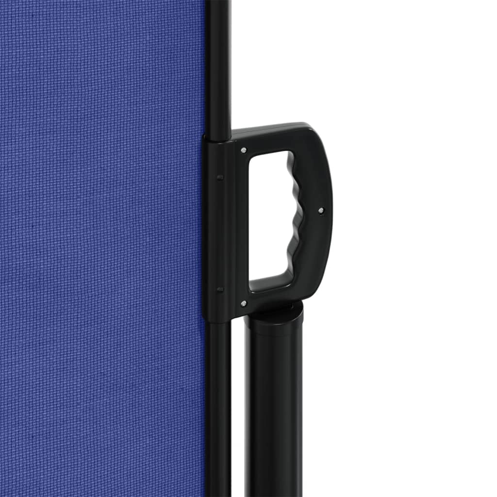 Store latéral rétractable vidaXL bleu 200x1200 cm