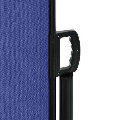 Store latéral rétractable vidaXL bleu 200x1200 cm