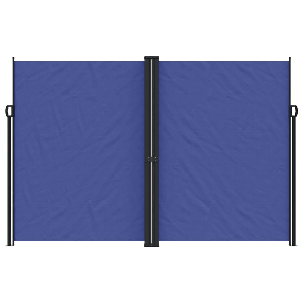 vidaXL Store latéral rétractable bleu 220x1200 cm