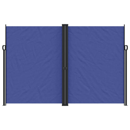 vidaXL Store latéral rétractable bleu 220x1200 cm
