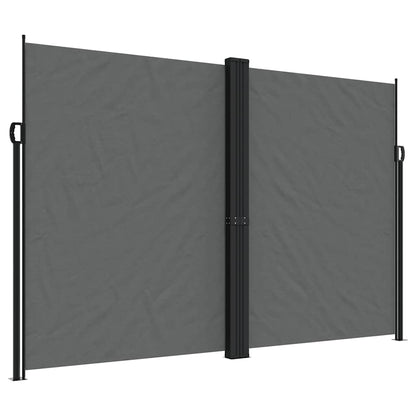 vidaXL Seitenmarkise Ausziehbar Anthrazit 220x1200 cm