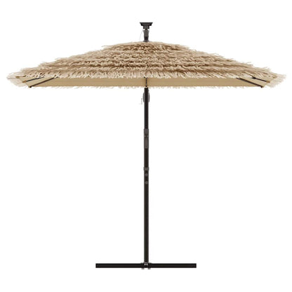 vidaXL Sonnenschirm mit Stahlmast Braun 246x246x230 cm