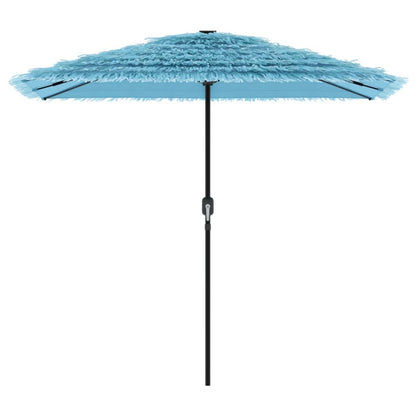 vidaXL Sonnenschirm mit Stahlmast Blau 248x248x248 cm