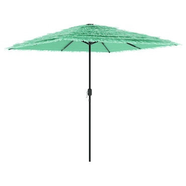vidaXL Parasol avec mât en acier Vert 248x248x248 cm