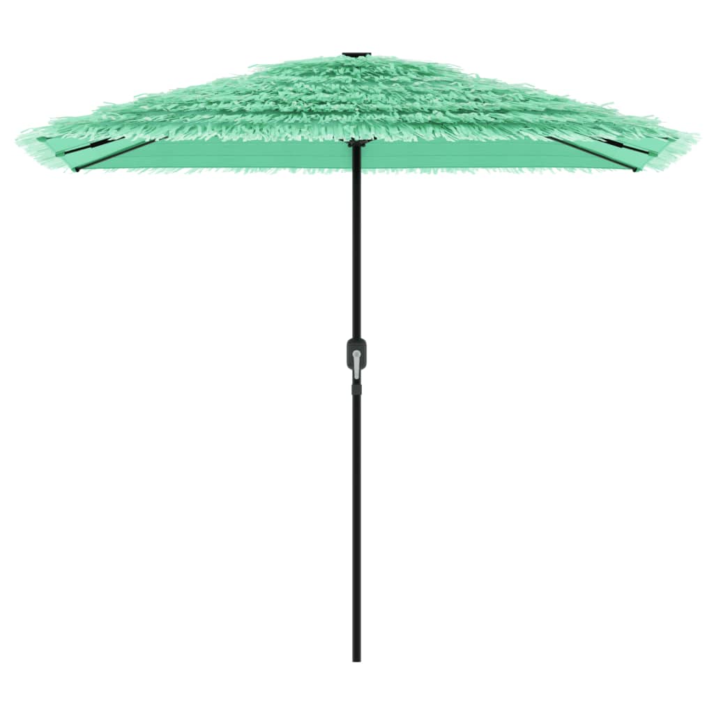 vidaXL Parasol avec mât en acier Vert 248x248x248 cm