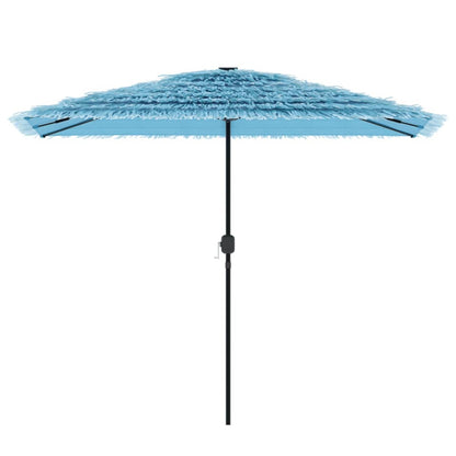vidaXL Sonnenschirm mit Stahlmast Blau 300x200x250 cm