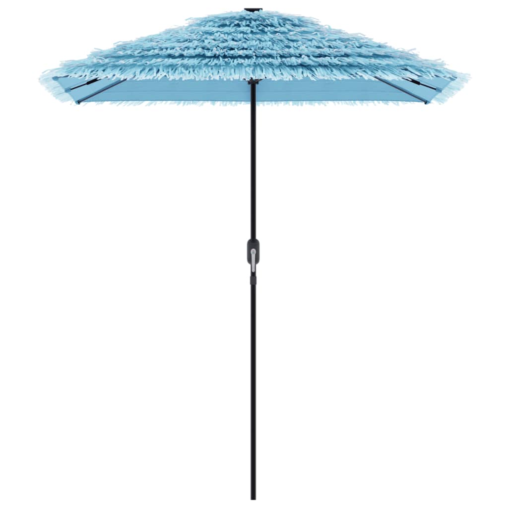vidaXL Sonnenschirm mit Stahlmast Blau 300x200x250 cm