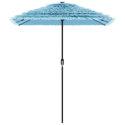 vidaXL Sonnenschirm mit Stahlmast Blau 300x200x250 cm