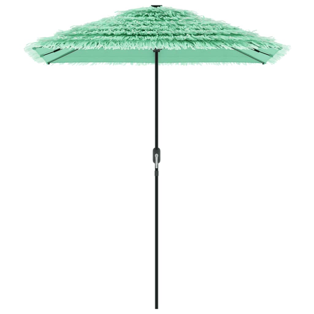 vidaXL Sonnenschirm mit Stahlmast Grün 300x200x250 cm