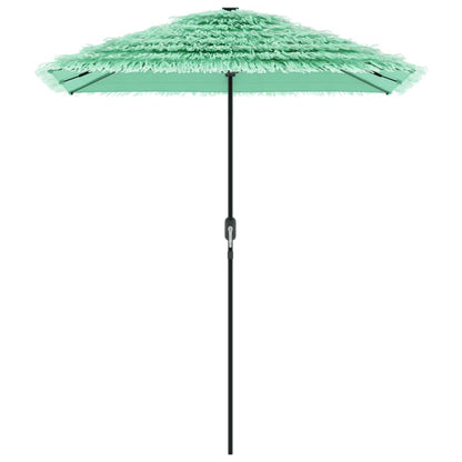 vidaXL Sonnenschirm mit Stahlmast Grün 300x200x250 cm