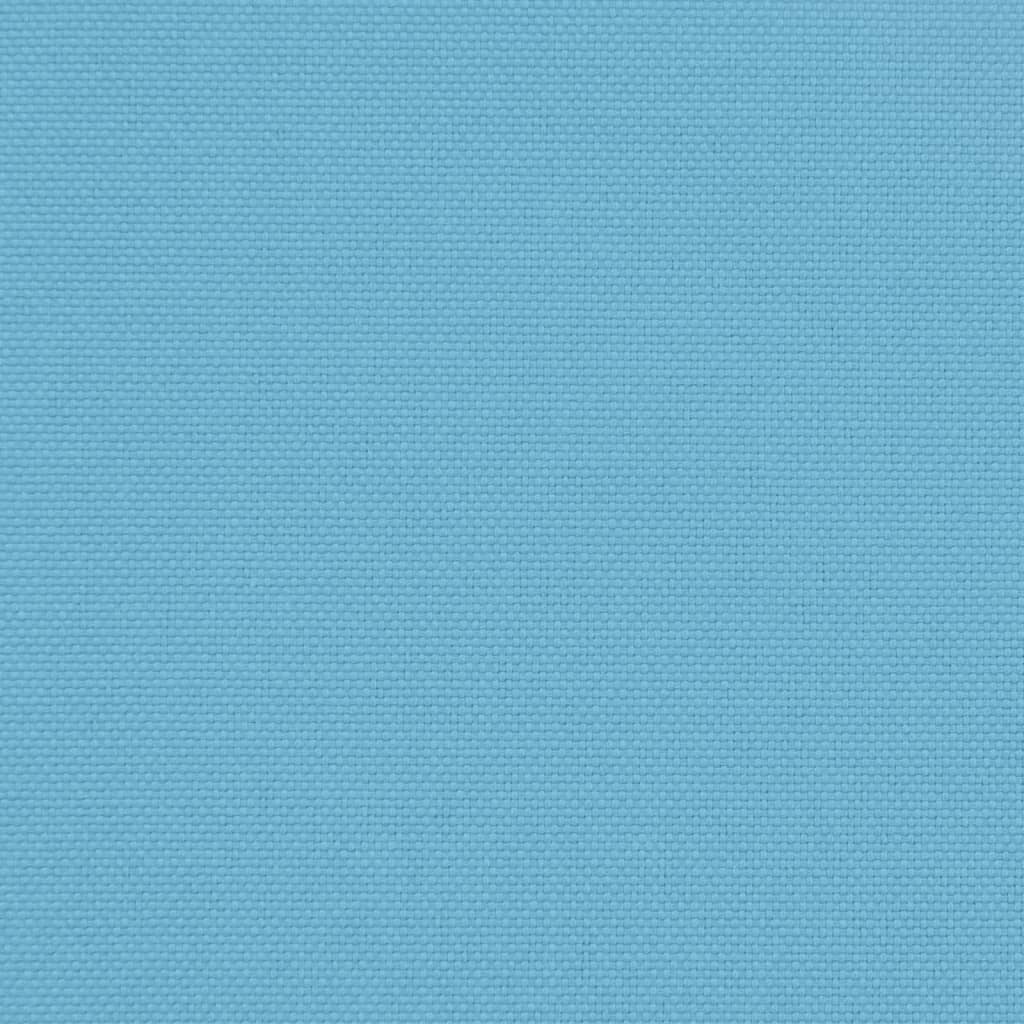 vidaXL Parasol avec mât en acier bleu 223x223x213 cm