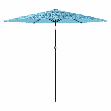 vidaXL Sonnenschirm mit Stahlmast Blau 268x268x226 cm