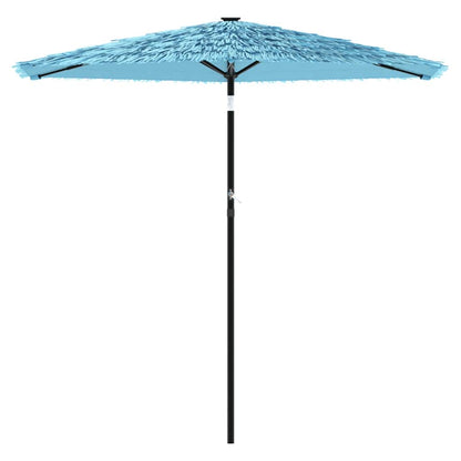 vidaXL Sonnenschirm mit Stahlmast Blau 268x268x226 cm