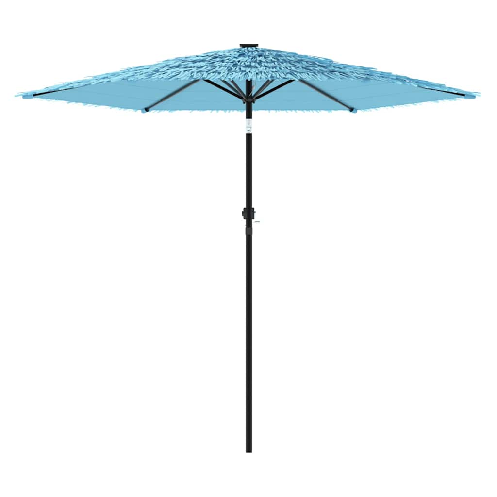 vidaXL Sonnenschirm mit Stahlmast Blau 268x268x226 cm