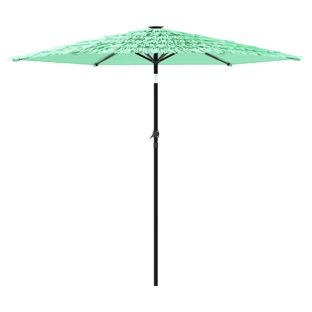 vidaXL Parasol avec mât en acier Vert 268x268x226 cm