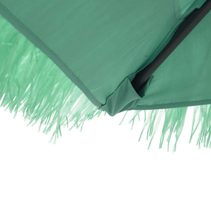 vidaXL Parasol avec mât en acier Vert 268x268x226 cm