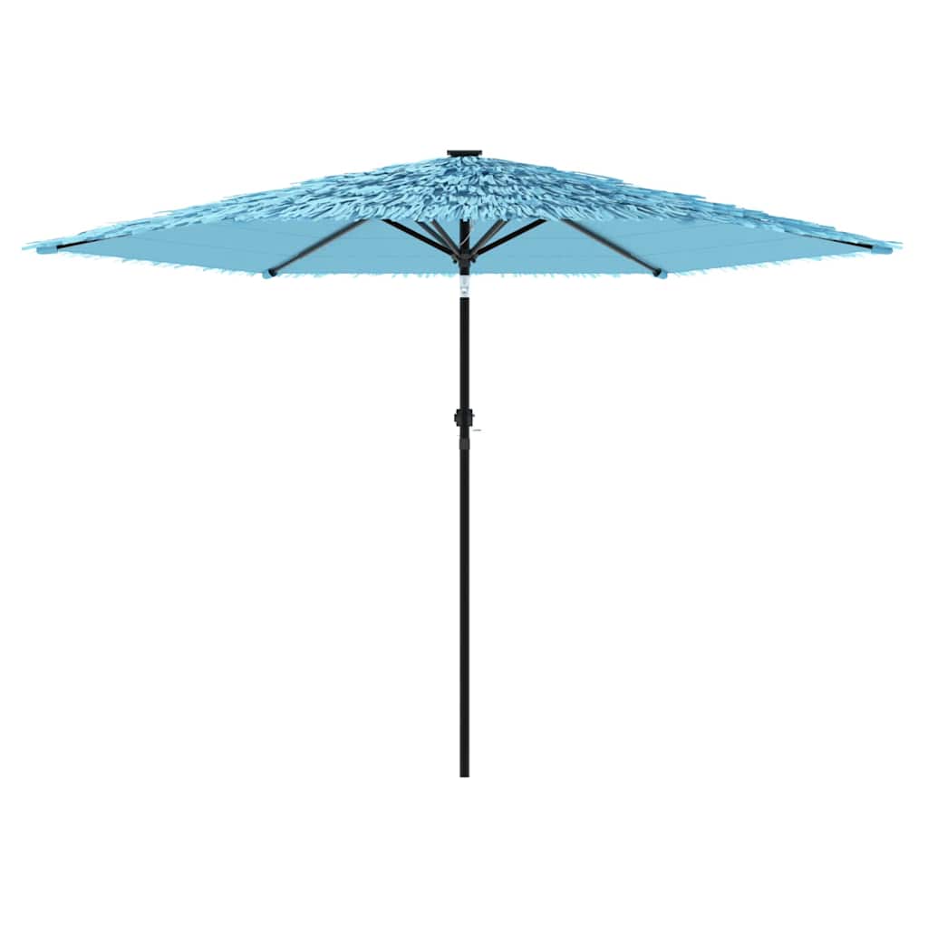 vidaXL Sonnenschirm mit Stahlmast Blau 288x288x225 cm