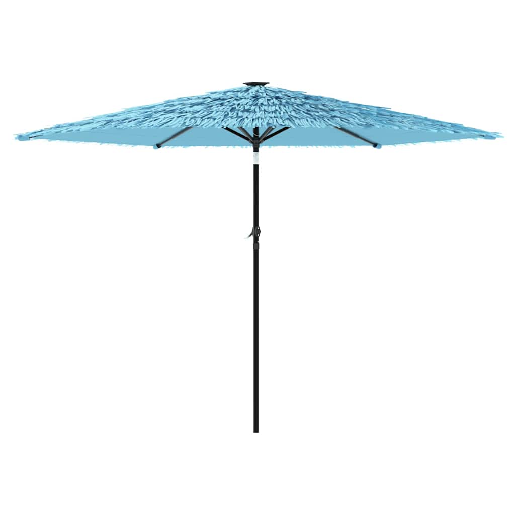 vidaXL Sonnenschirm mit Stahlmast Blau 288x288x225 cm