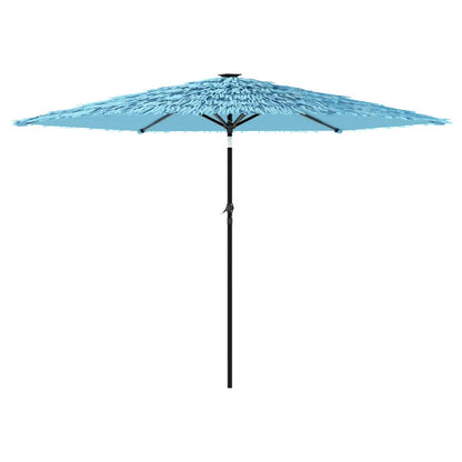 vidaXL Sonnenschirm mit Stahlmast Blau 288x288x225 cm