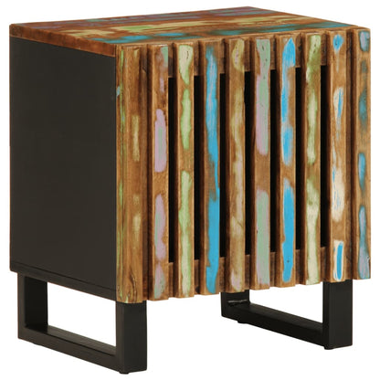vidaXL Tables de chevet 2 pcs 40x34x46 cm Bois de récupération massif