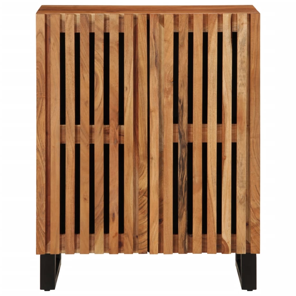 vidaXL Buffet 60x34x75 cm Bois d'acacia massif