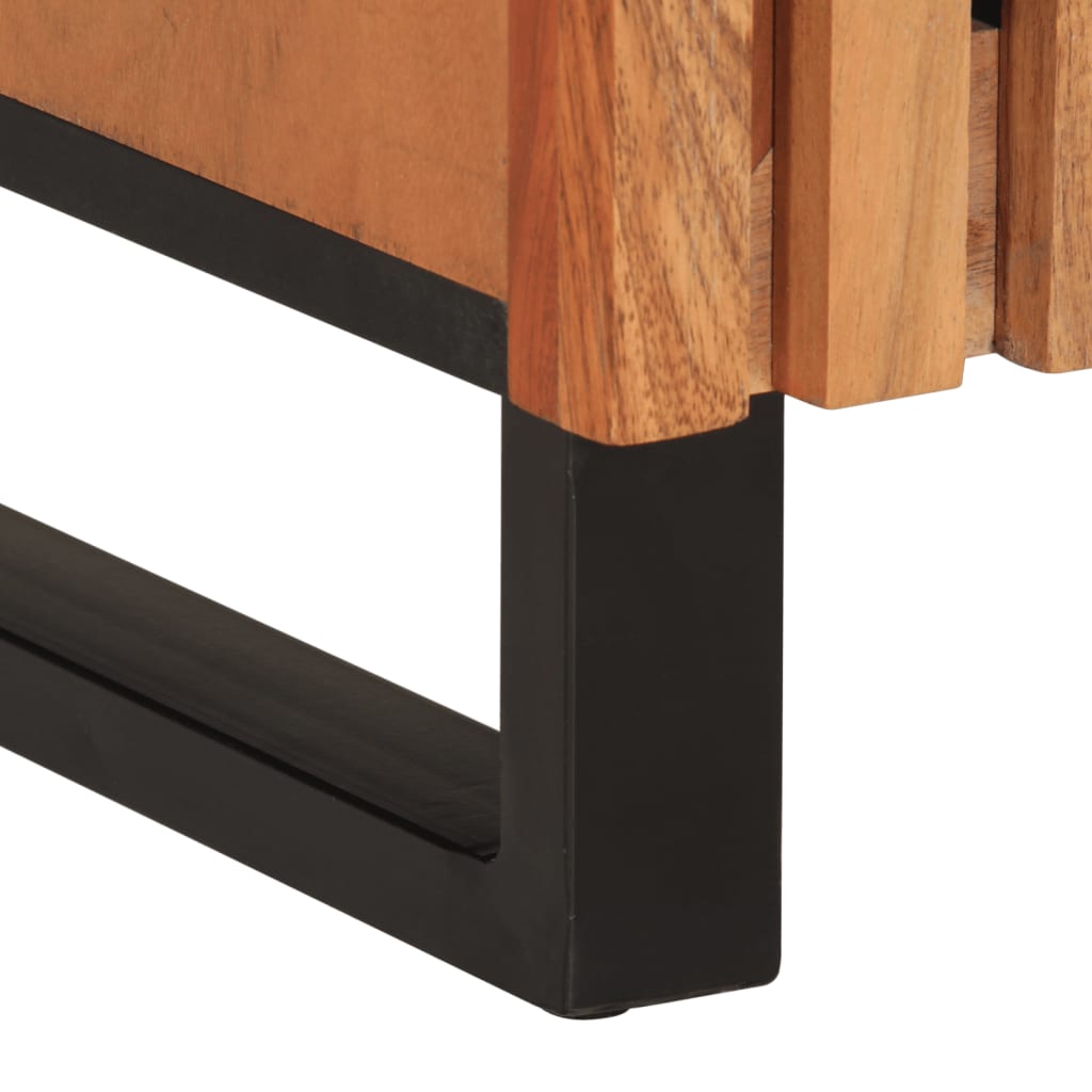 vidaXL Buffet 60x34x75 cm Bois d'acacia massif