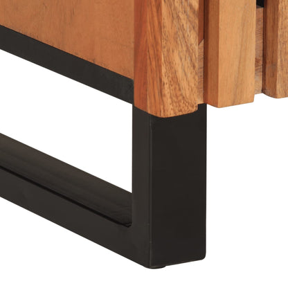 vidaXL Buffet 60x34x75 cm Bois d'acacia massif