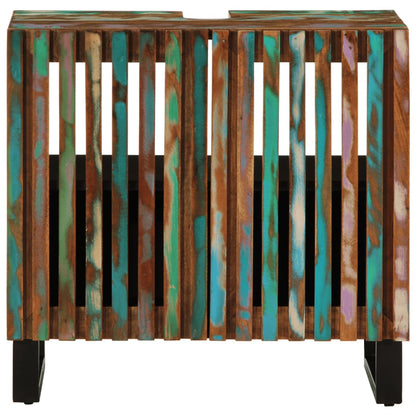 vidaXL Meuble sous lavabo 62x34x58 cm Bois d'acacia massif