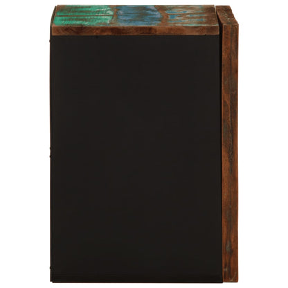 vidaXL Bad-Wandschrank 38x34x48 cm Massivholz Akazie