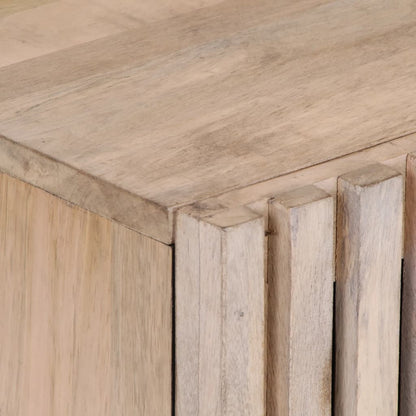 vidaXL Badschrank 38x34x58 cm Massivholz Mango