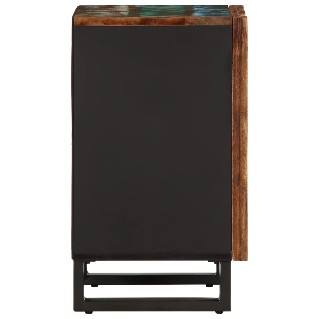 vidaXL Badschrank 38x34x58 cm Massivholz Akazie