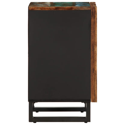 vidaXL Badschrank 38x34x58 cm Massivholz Akazie