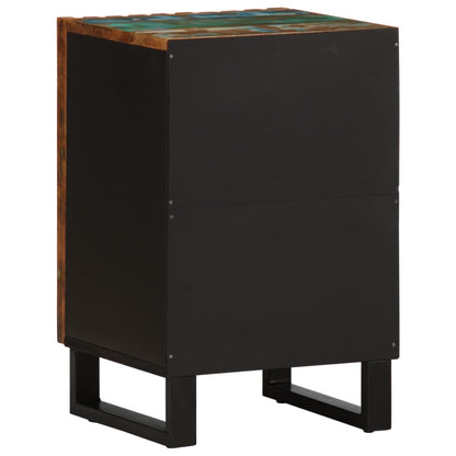 vidaXL Badschrank 38x34x58 cm Massivholz Akazie