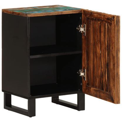 vidaXL Badschrank 38x34x58 cm Massivholz Akazie