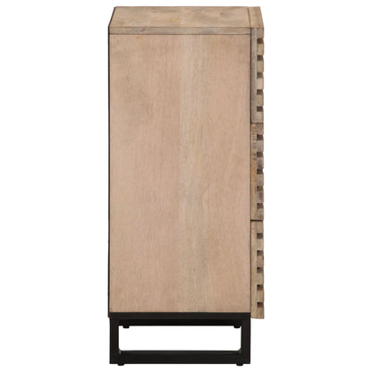 vidaXL Sideboard 40x34x75 cm Massivholz Mango