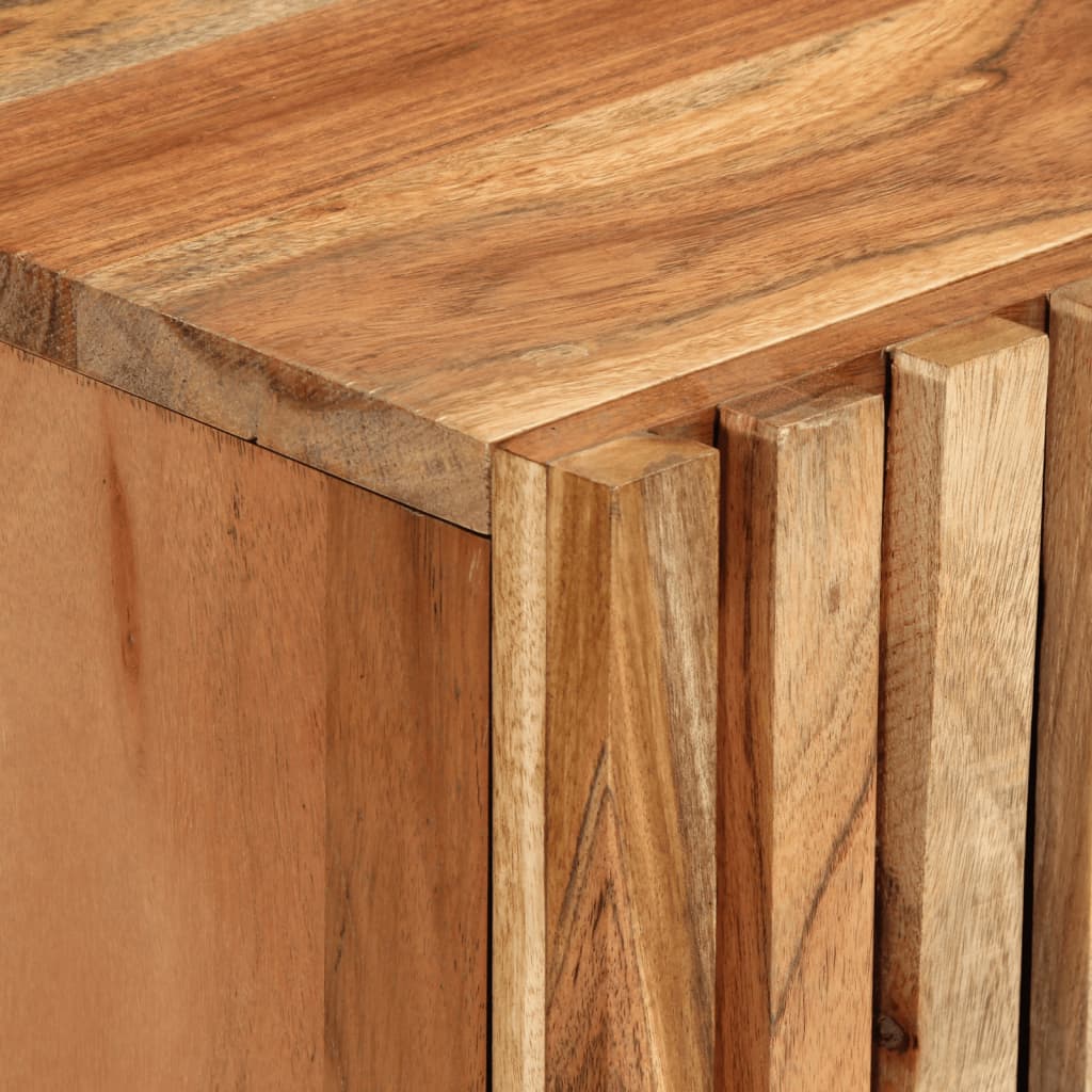 vidaXL Sideboard 60x34x75 cm Massivholz Akazie