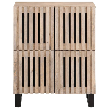 vidaXL Commode 60x34x75 cm Bois de manguier massif