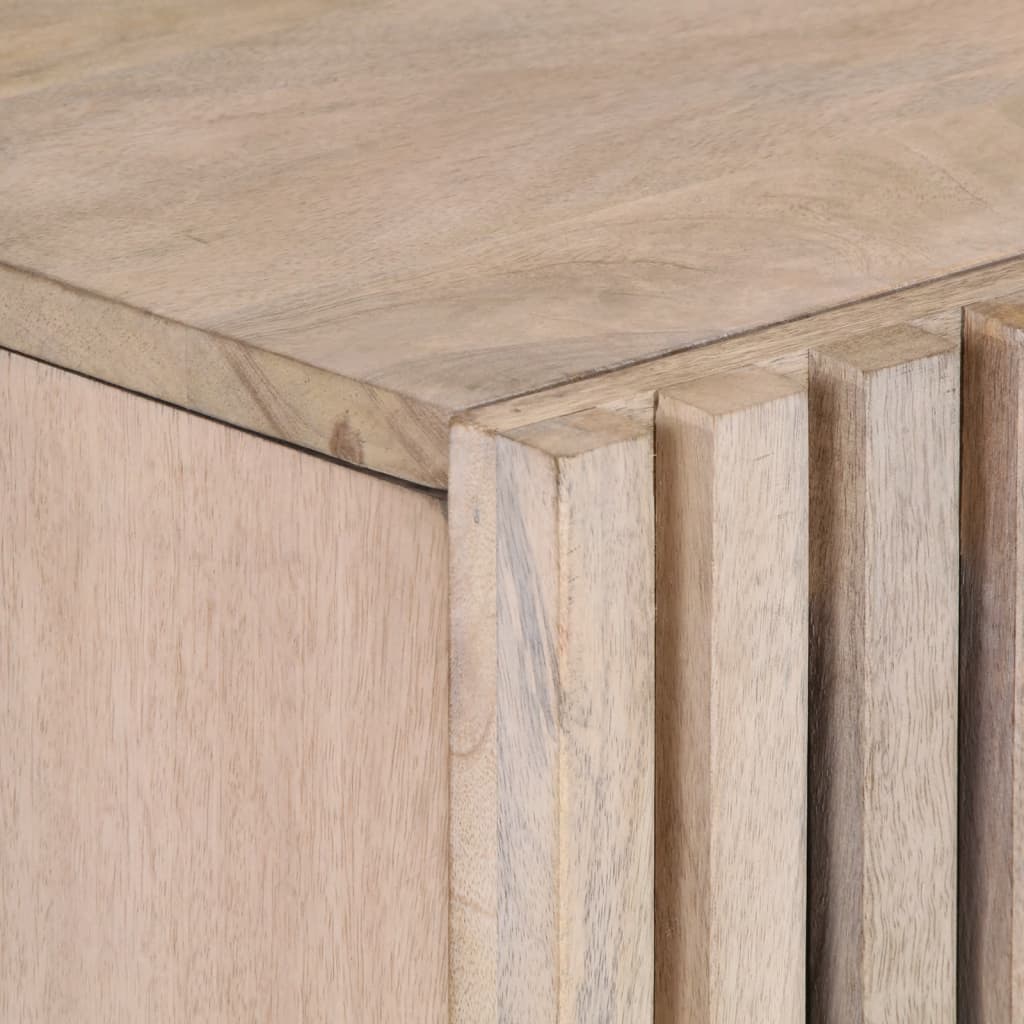 vidaXL Commode 60x34x75 cm Bois de manguier massif
